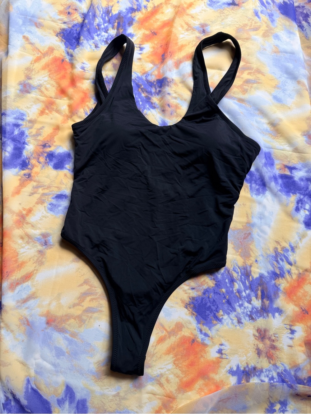 size s/m 🌴black thong low-back one peice🌴